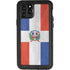 Dominican Republic Flag Distressed iPhone 11 Pro Waterproof Case